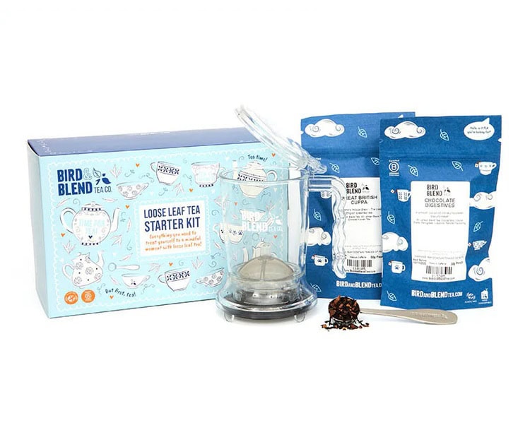 Loose leaf tea starter kit from Bird & Blend