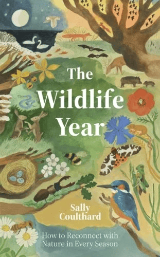 Front cover of the wildlife year book by Sally Coulthard